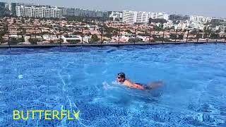 Swimming progress - youtube learning