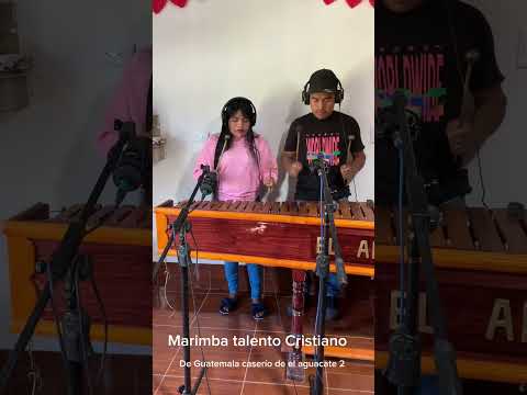 Grabando partes de la marimba Talento Cristiano de Caserío el aguacate 🥑2 la libertad Guatemala