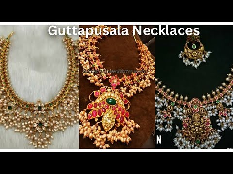 Trending Guttapusalu Necklaces || #guttapusalu ||#necklace #guttapusalunecklace #trending