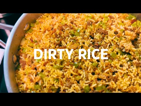 How to make Dirty Rice and Fried Catfish