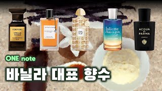 바닐라 향수 추천 🍨 | 부드럽고 따뜻하면서도 달콤한 내음, 바닐라 [ONE note] (톰 포드, 반클리프 아펠, 크리드, 줄리엣 해즈 어 건, 아쿠아 디 파르마)