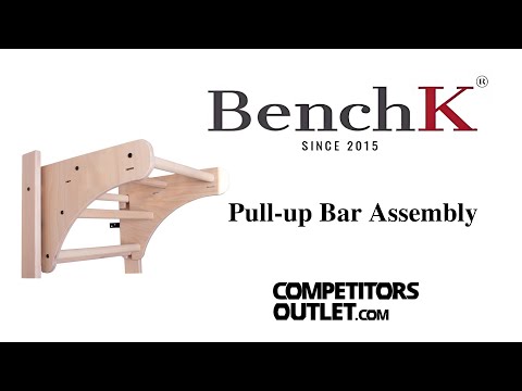 BenchK PB204 Pull-up Bar with Wall Bar Accessories - Assembly Instructions