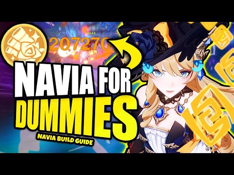 🆕️ UPDATED Navia BUILD GUIDE for 2024 [Genshin Impact]