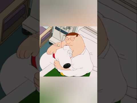 When Brian was willing to sacrifice his life for Peter💔 #briangriffin #petergriffin    #familyguy