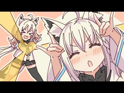 [Hololive Animated eng sub] The fox that shoots the forget beam.[ShirakamiFubuki]