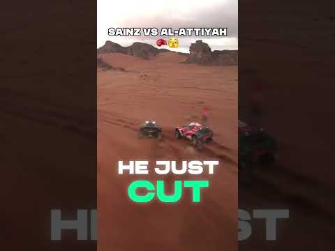 Well that didn’t end well for either of them😬 #carlossainz #dakar #f1 #formula1