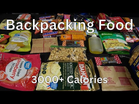 Simple Backpacking Food - What I pack for longer mileage