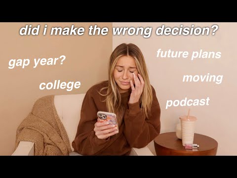 why I’m not going to college. *life updates*