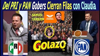 Goolazo!!! Gobers del #PRI y #PAN Cierran Filas Con #SuperClaudia y #Fosfofosfo También