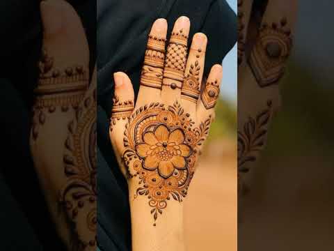 Beautiful Mehndi Designs #mehndidesigns #hennadesign #shorts