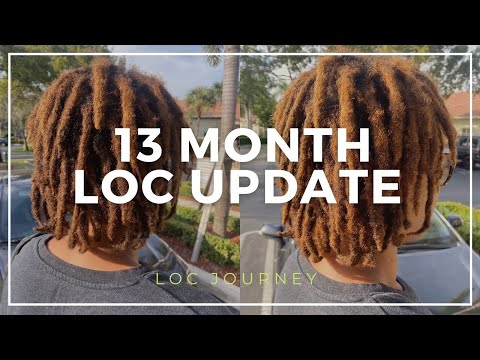 13 Month LOC UPDATE| Two Strand Starter Twist Locs| Loc Journey| Rushell