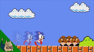 Sonic would be OP in Super Mario Bros - V3ctorHD