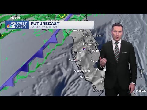 Forecast: Warmer Friday night with weekend showers on the way