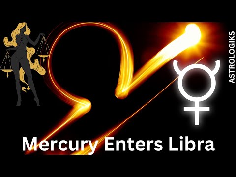 Mercury enters Libra - Astrologiks