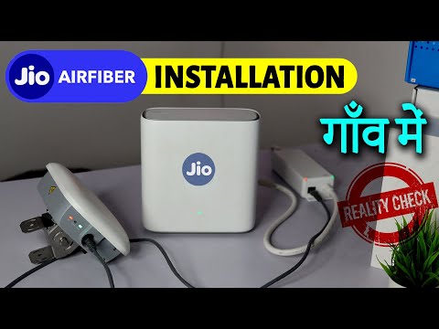 Jio Airfiber Installation | गाँव में Speed | Network | Full Reality