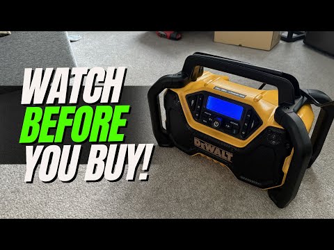 Is It WORTH it? - DeWALT 12V/20V MAX Radio Review!