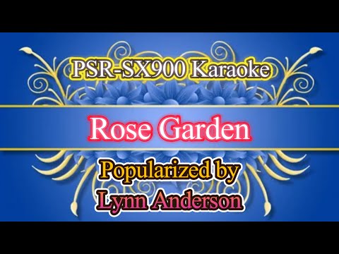 Rose Garden - Lynn Anderson Video Karaoke