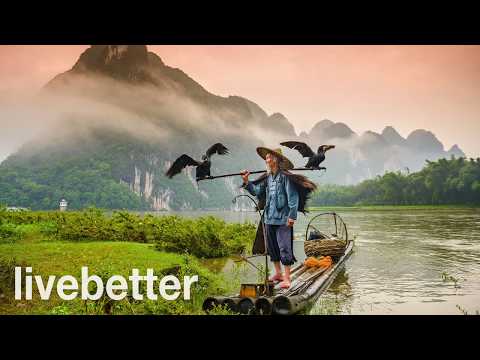 Musica chinesa relaxante tradicional lenta suave para estudar, meditar, dormir