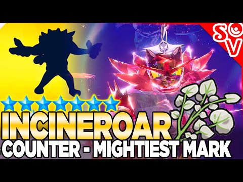 COUNTER Incineroar Herba Mystica Raid - Pokemon Scarlet and Violet