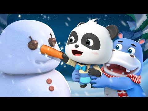 The Snowman's Nose | Magical Chinese Characters | Kids Cartoon | BabyBus TV