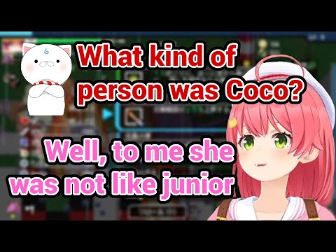 Miko Talked About What Kind of Person Kiryu Coco Was...