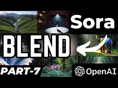 OpenAI Sora Blend Feature | Sora Tutorial Part 7