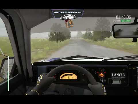 DiRT Rally gameplay - Lancia Delta hf integrale