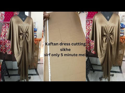 kaftan dress cutting kese kare