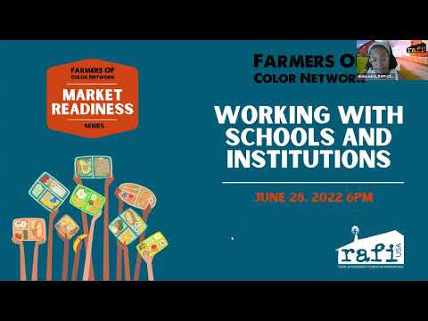 Market Readiness Webinar: Working with Schools and Institutions