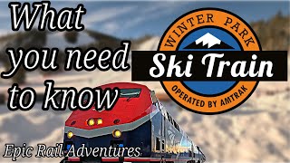 Amtrak Winter Park Express/Ski Train, What you NEED TO KNOW #amtrak #skitrain