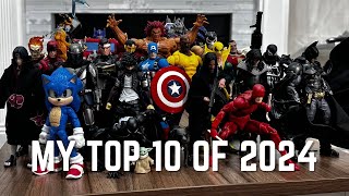 Posing My TOP 10 Figures of 2024!!! Marvel Legends! MAFEX! Revoltech Amazing Yamaguchi! +More!