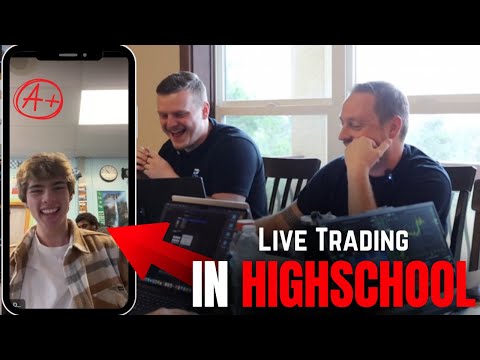 Student Live Trades during class! (Live highlights)