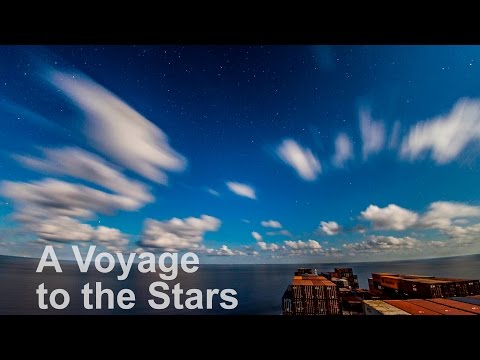 4K Timelapse of a Container Ship at Night | Life at Sea