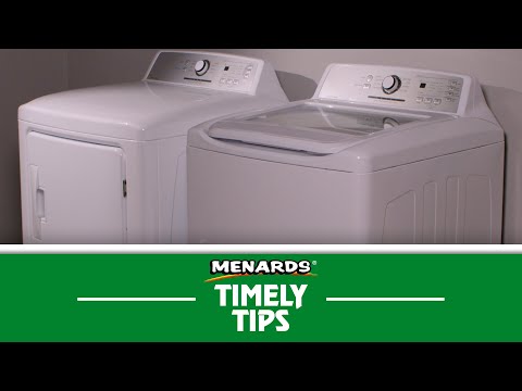 Timely Tips: How To Clean Laundry Appliances | Menards