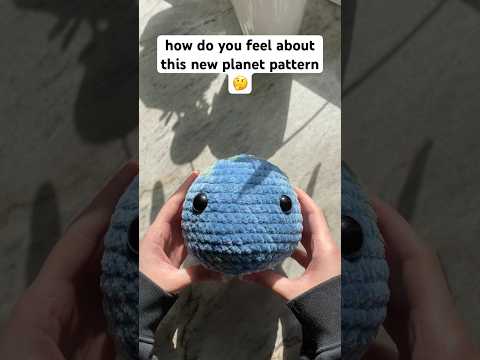 earth crochet pattern coming soon!! comment down below if you’re interested 🌍