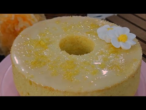 Refreshing Lemon Chiffon Cake