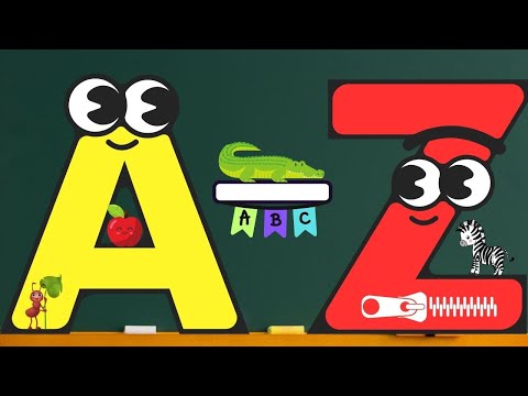 A to Z Phonics Songs | Let's Learn & Sing | Fun Learning Songs for Kids