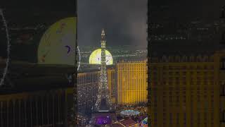 New Years Celebration at Cosmopolitan Las Vegas. View of firework celebration from Balcony!