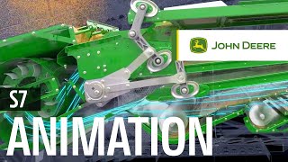 Unveiling the New JOHN DEERE S7 Combine: Animation Showcase