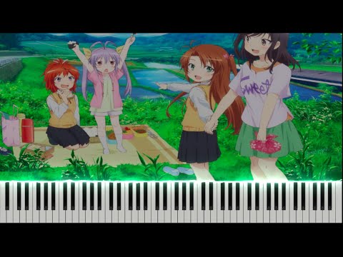 Non Non Biyori OST - Renge Batake [Piano Tutorial + sheet]