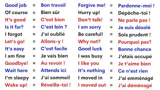 300 Phrases les plus importantes en Anglais 📚 300 most important Phrases in English ✔