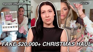 Influencers EXPOSED: FAKE $20,000+ Bag Hauls & Lifestyle Lies!