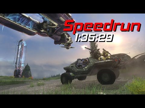 Halo CE Speedrun in 1:35:29 | Any% | Easy