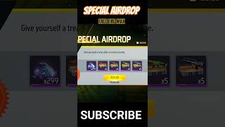 SPECIAL AIRDROP 😍😘 Free Fire Max #shorts #freefire #specialairdrop