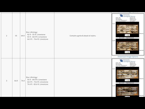 Rock Core Photography Process