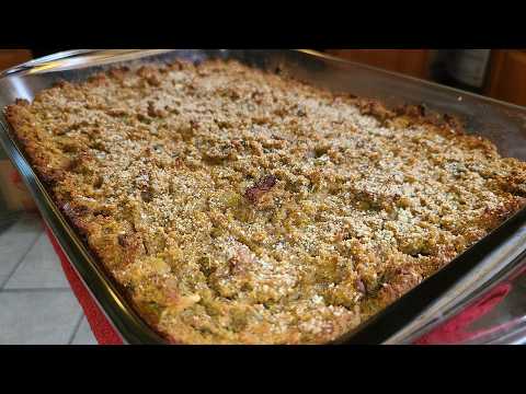 Oyster Cornbread Dressing from scratch