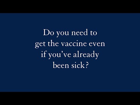 Do you have to get the COVID-19 vaccine, even if you're already been sick?