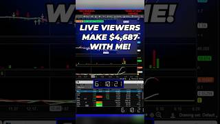 My Live Viewers Made Over $4,687 Trading with me! #thinkorswim #daytrading #daytradingforbeginners