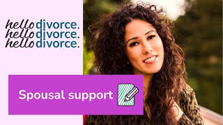 Spousal support during divorce