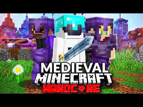 100 Players Simulate a Medieval Hunger Games in Minecraft